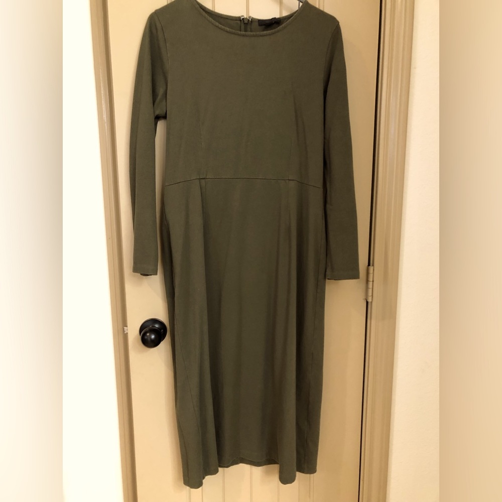 Boatneck and knee length